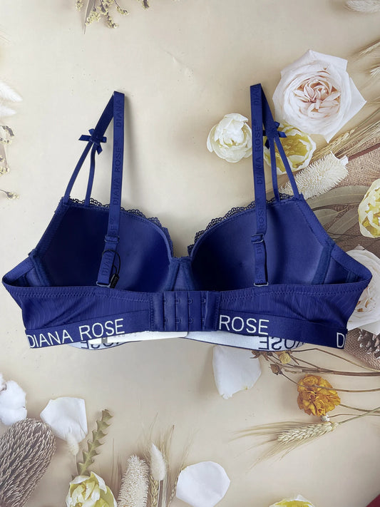 B cup medium thick mold cup ladies underwear Gathered upper support with steel ring Cute girl's bra is beautiful