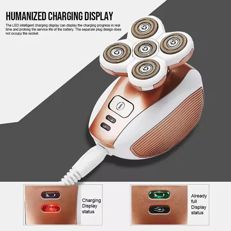 Painless Women's Electric Shaver Bikini Leg Electric Razors for Women Body Shaver Waterproof Wet Dry Lady Hair Remover Underarm